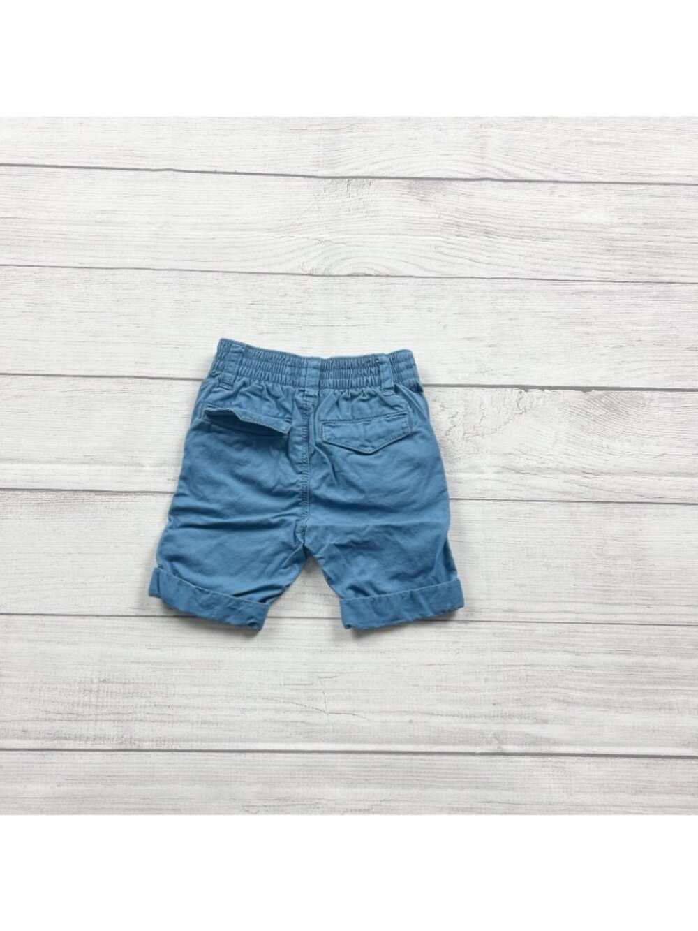 Old Navy Toddler Boys Chino Shorts Rolled Cuff Casual Shorts 12-18 Months - Picture 3 of 3